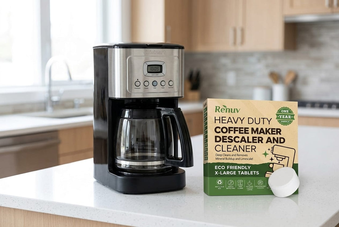 How to clean a Cuisinart coffee maker and remove buildup