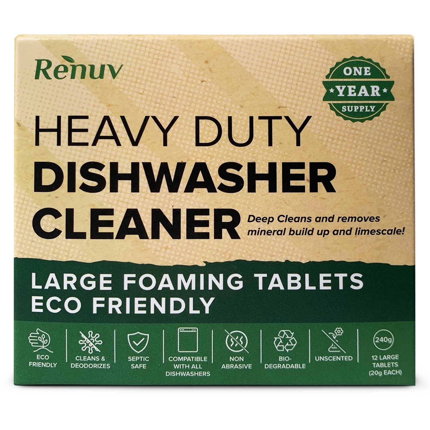 New Product Announcement! Heavy Duty Dishwasher Cleaner!