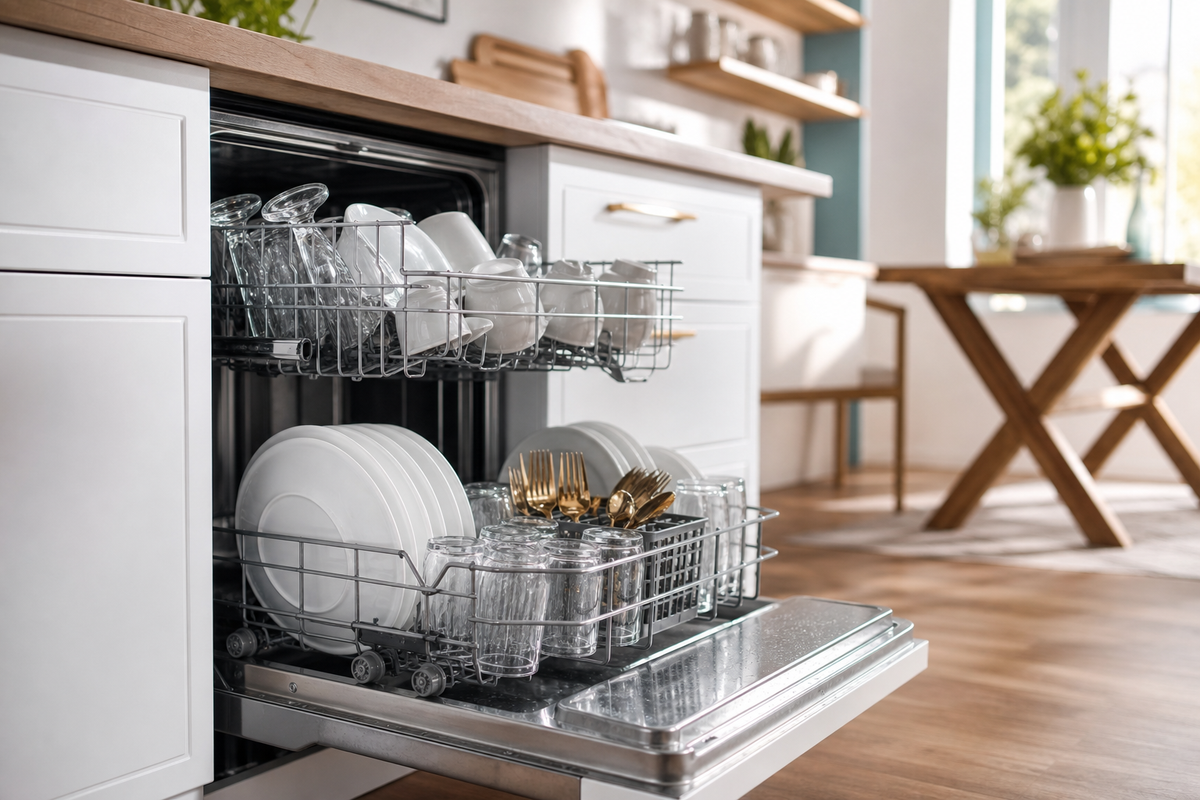 Cloudy Glassware and Dishwasher Odor: What Buildup Is Telling You