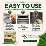 Dishwasher Cleaner and Deodorizer Tablets