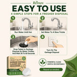 Garbage Disposal Cleaner & Deodorizer Tablets
