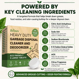 Garbage Disposal Cleaner & Deodorizer Tablets