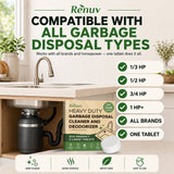 Garbage Disposal Cleaner & Deodorizer Tablets