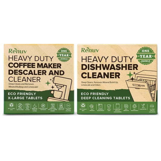 Dishwasher Cleaner + Coffee Maker Cleaner Bundle!