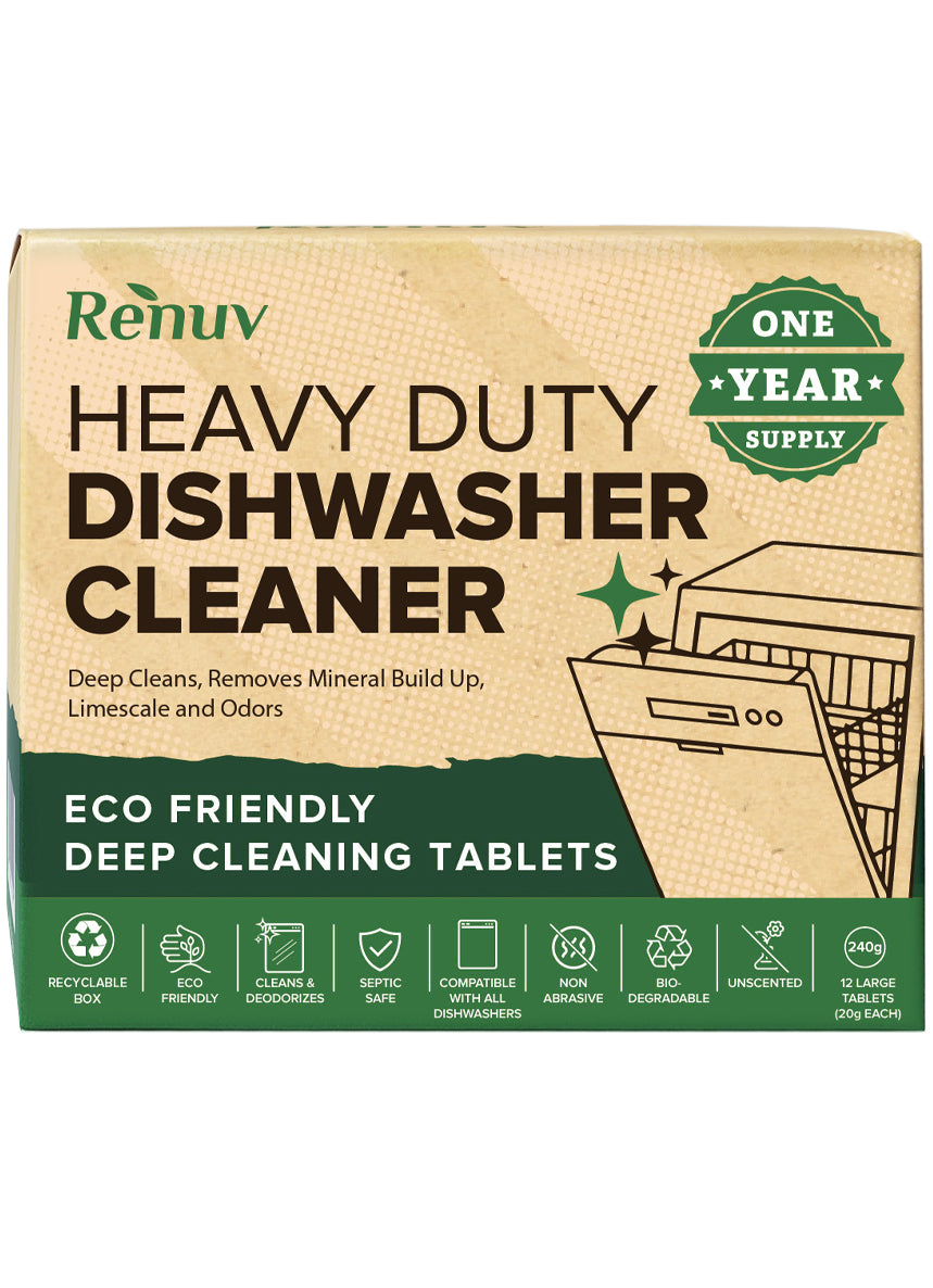 Dishwasher Cleaner and Deodorizer Tablets