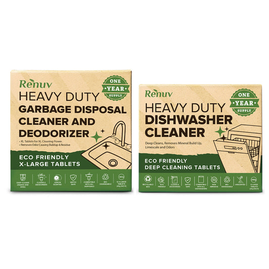 Dishwasher Cleaner + Garbage Disposal Cleaner Bundle!