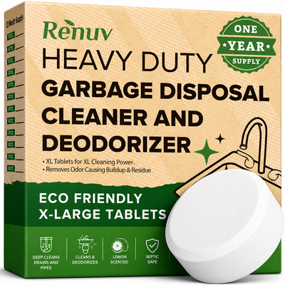 Garbage Disposal Cleaner & Deodorizer Tablets
