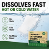 Laundry Detergent Sheets up to 100 Loads - Eco Friendly, Sustainable, Biodegradable & Liquidless Strips, 50 Sheets