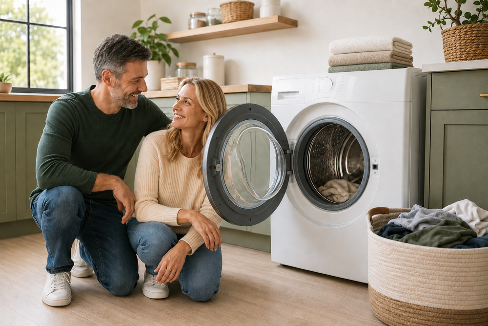 Your clean laundry smells musty, and the washer is why