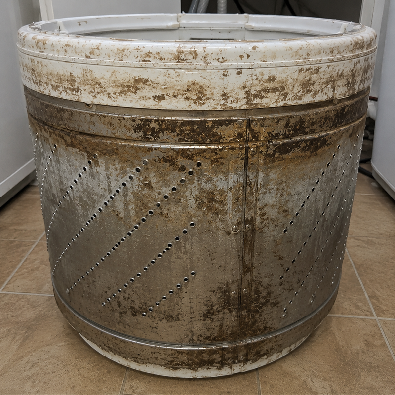 Detergent buildup